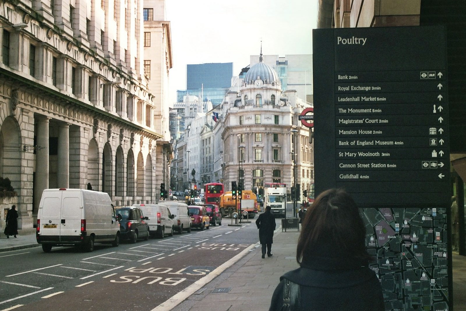 A street near Bank station